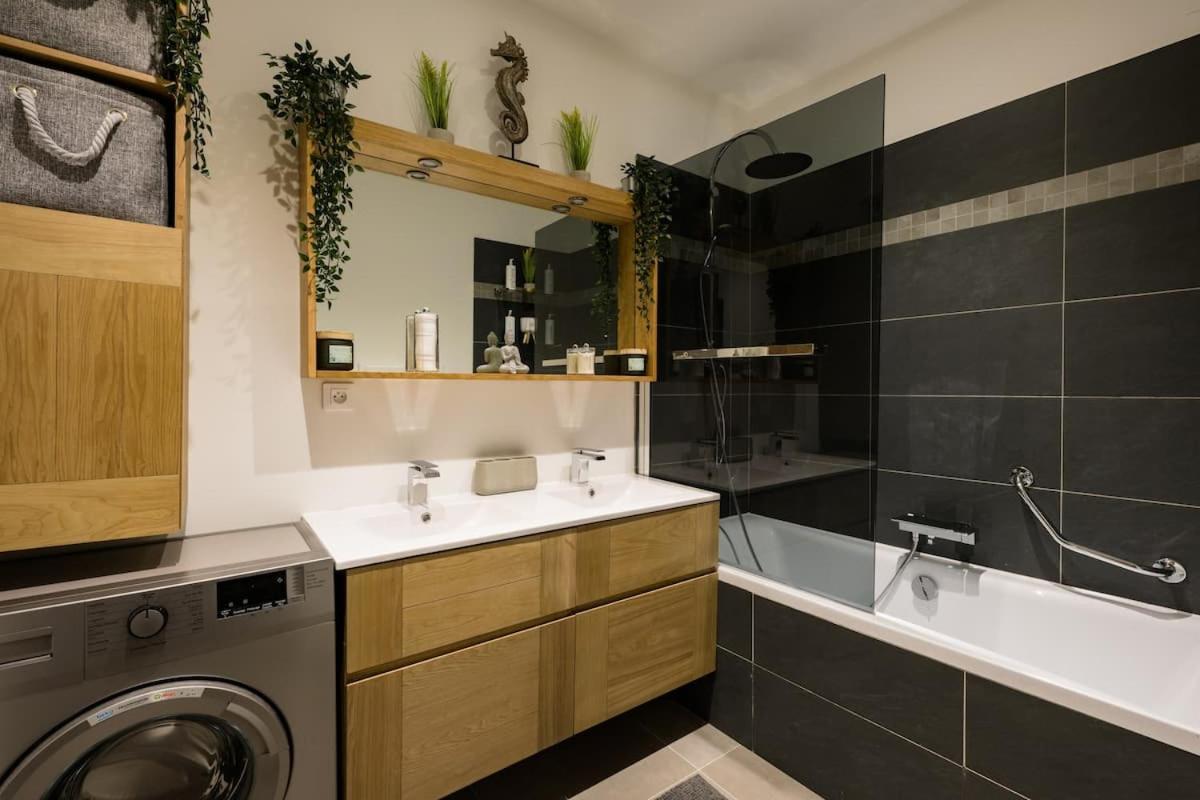 Stylish New 1 Bedroom Apartment In Juan Les Pins Antibes Exterior photo